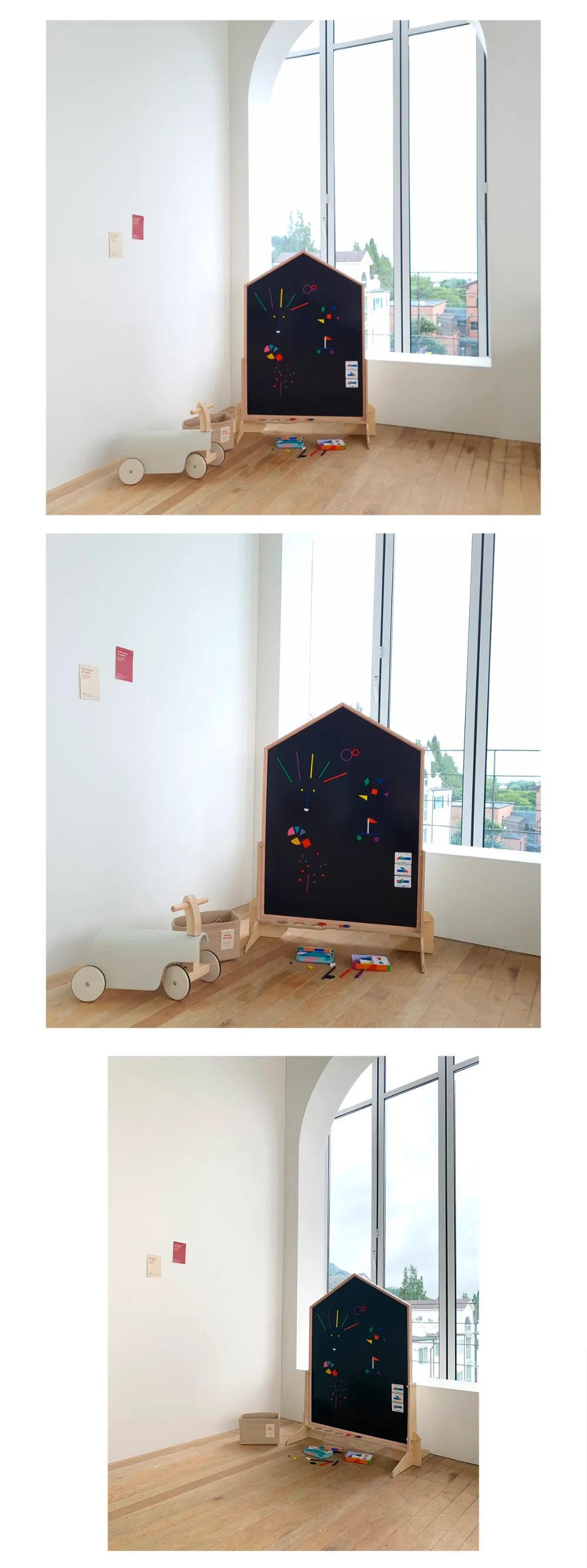 Noriterboard magnetic board stand