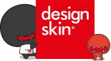 Designskin Dual Chic Candy Mat - Gray White
